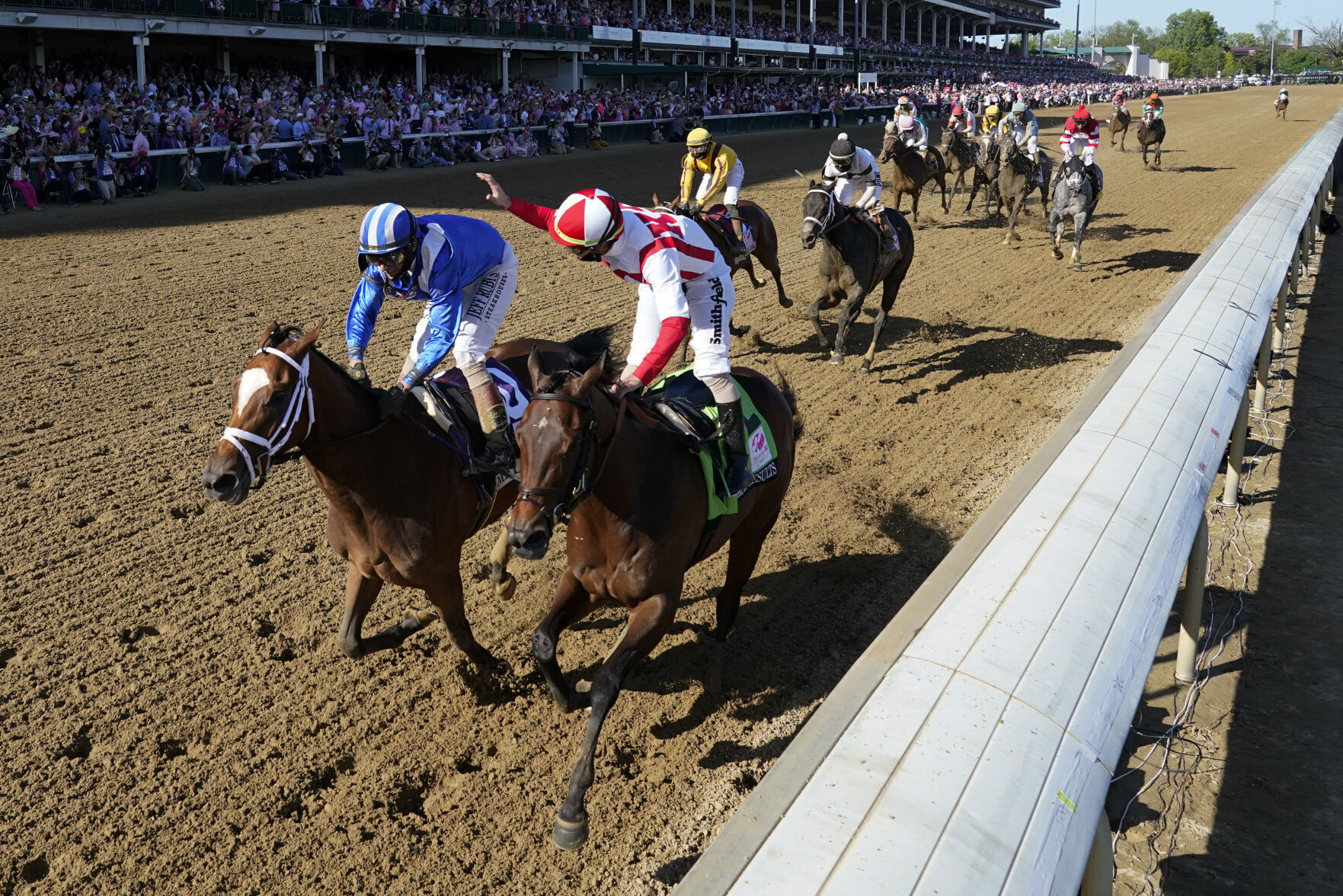 APTOPIX Kentucky Oaks Horse Racing